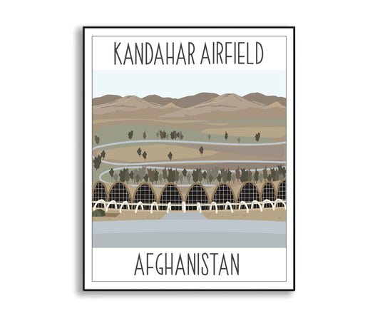 kandahar airfield print