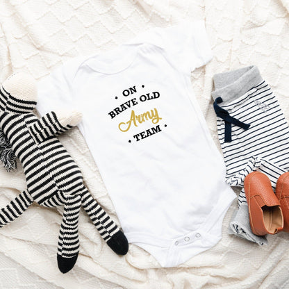 on brave old army team tshirt