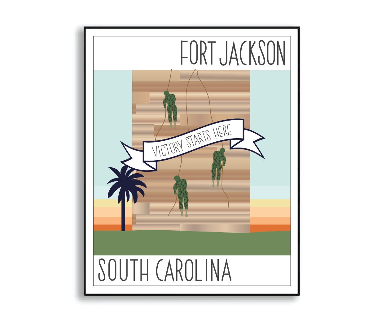 fort jackson print