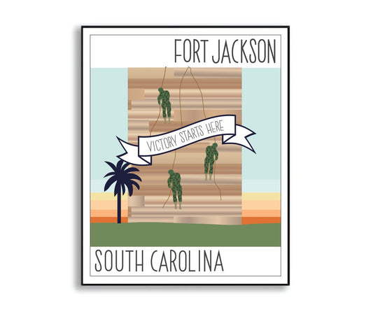 fort jackson print