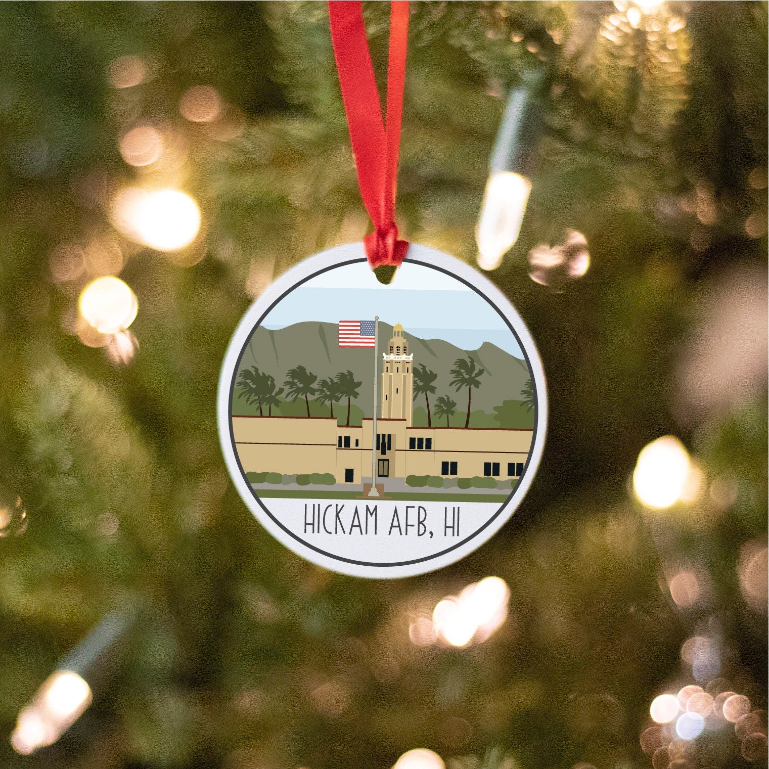 joint base pearl harbor-hickam ornament