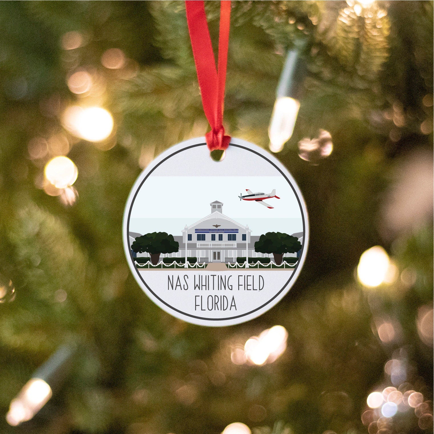 nas whiting field ornament