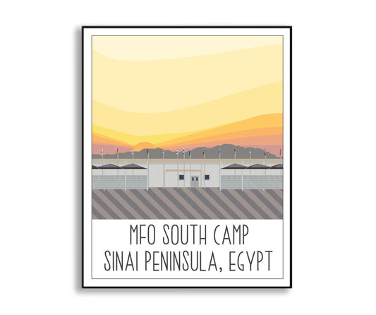 mfo south camp sinai peninsula print