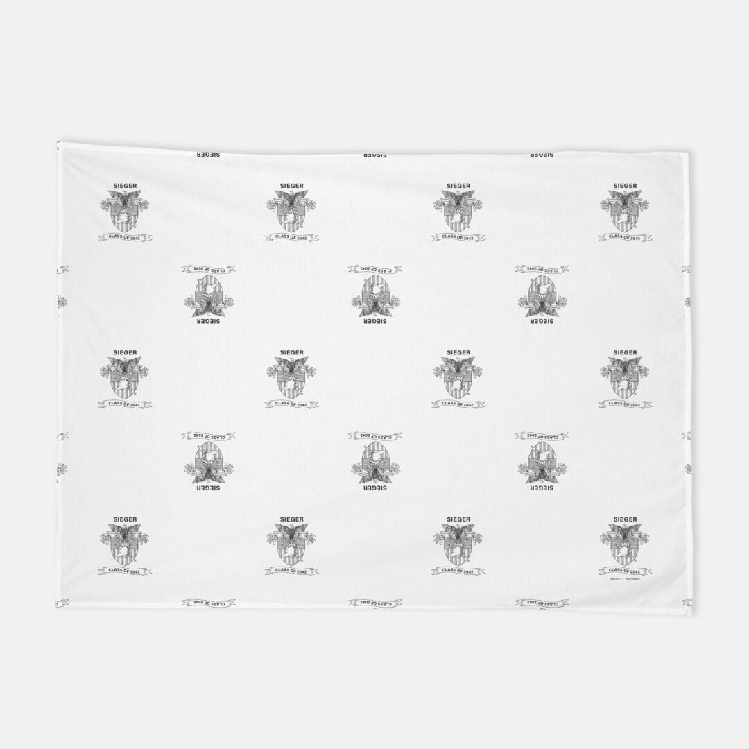custom west point baby swaddle