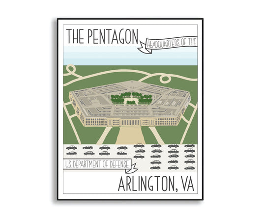 the pentagon print