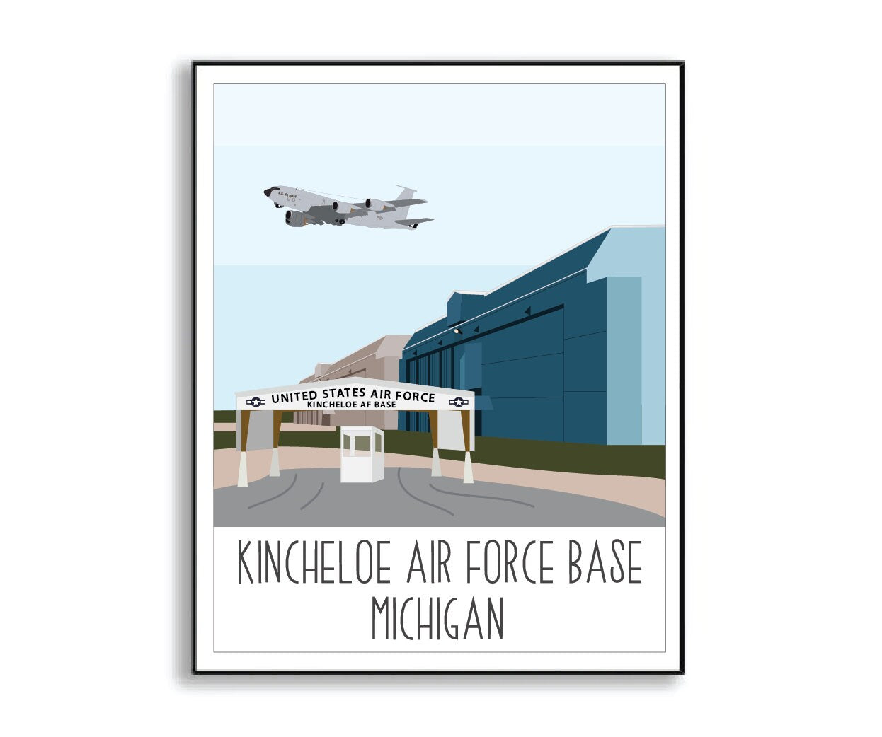 kincheloe air force base print