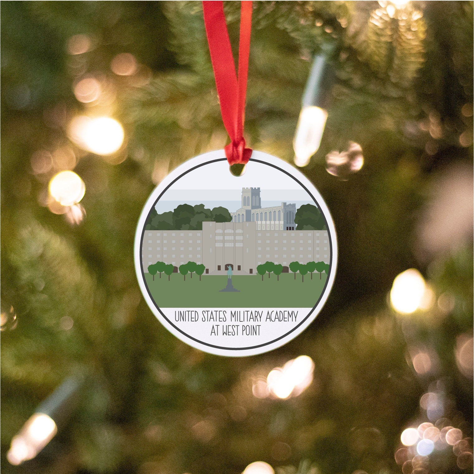 united states military academy at west point ornament