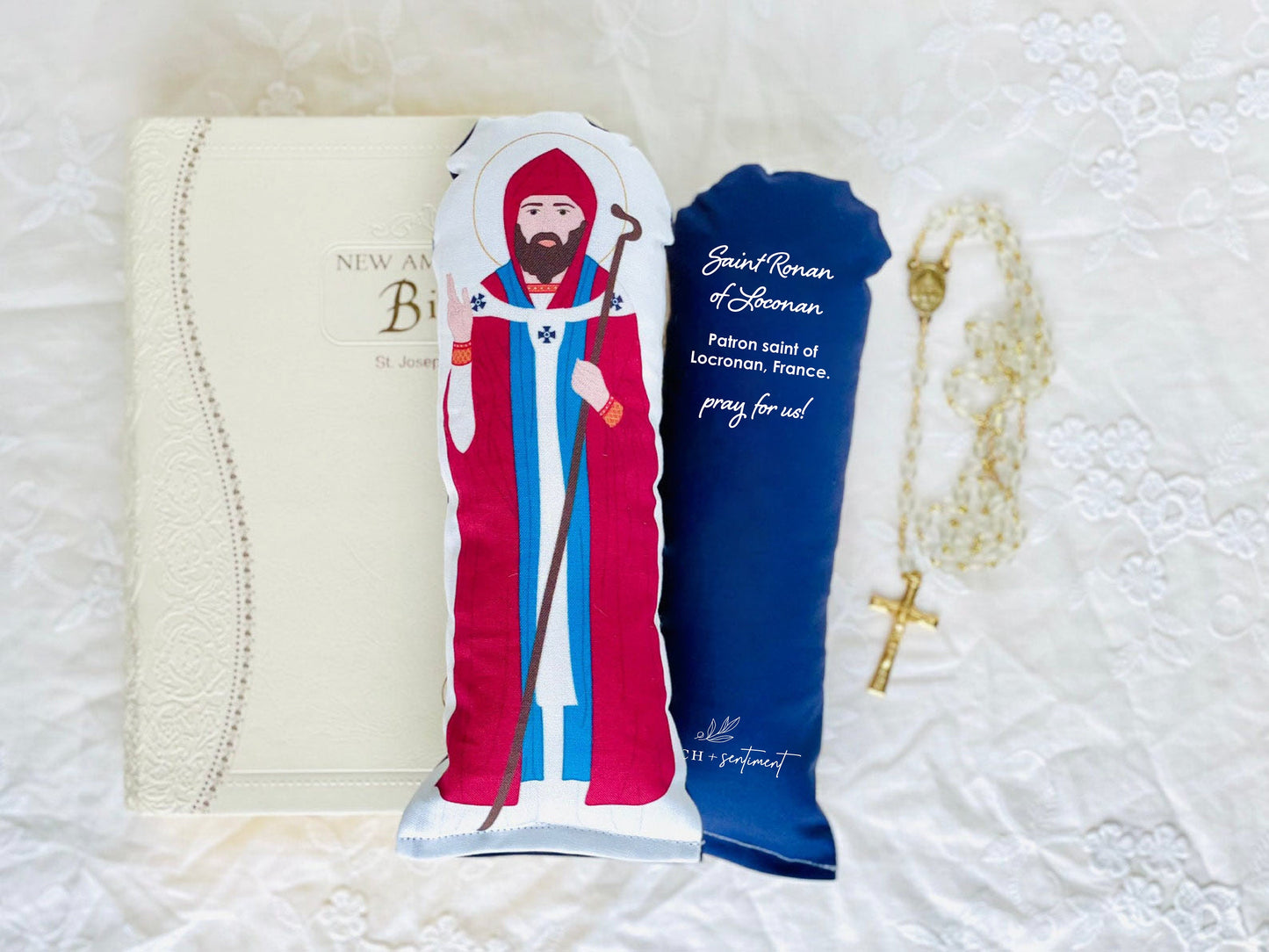 saint ronan of locronan prayer doll